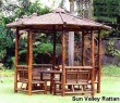 Las Palmas Bamboo Gazebo