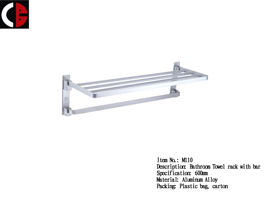 Bathroom Towel rack with bar M110