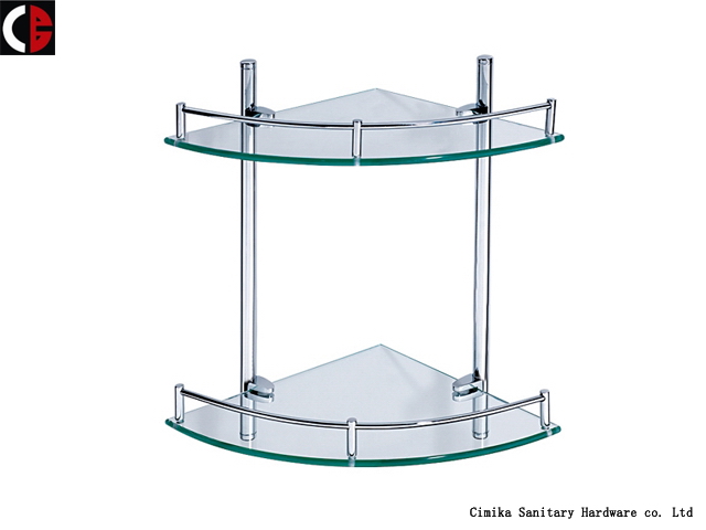 Double Glass Shelves B14-2