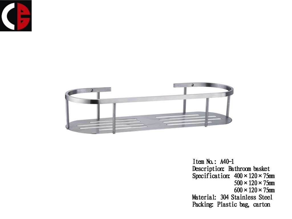Stainless Steel Bathroom basket A40-1