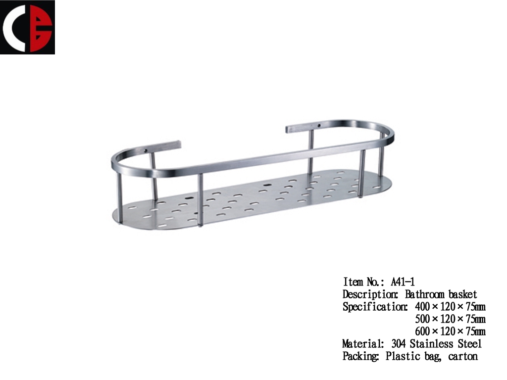 Stainless Steel Bathroom basket A41-1