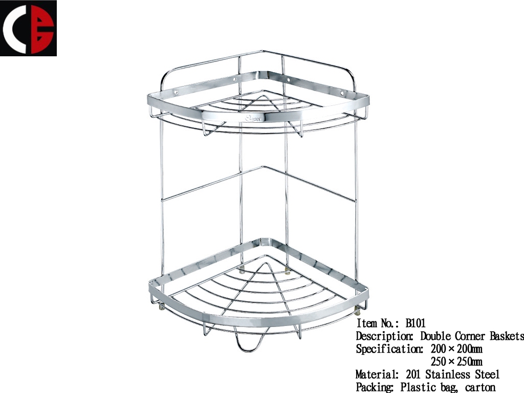  Double Corner Baskets B101