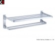 Bathroom Towel rack with double bars M109