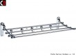 Zinc Alloy Towel Rack and hooks M011