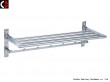 Foldaway Towel Shelf with hooks M085