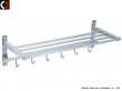 Towel Shelf with hooks M092