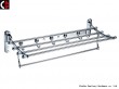 Zinc Alloy Towel Rack with hooks and bar M013