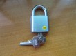 brass padlock