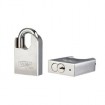 Arc type wrapped padlock