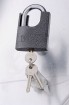 Arc type wrapped padlock