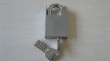 steel padlock