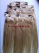 100% human hair Clip-in Extension #18/613