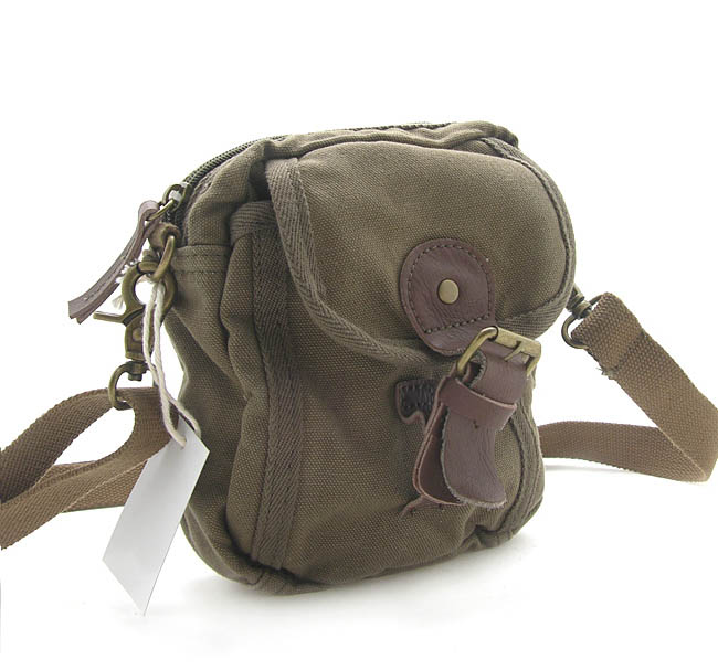 5042 100% cotton canvas sports waist bag