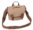 2372 khaki 100% cotton washed messenger bag