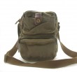 2461 army green 100% cotton washed messenger bag