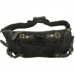 2291 black 100% cotton washed canvas waist bag