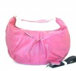 8804 pink 100% real leather lady handbag