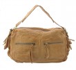 8808 camel Korean leather bag