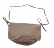 8809 chocolate real leather shoulder messenger bag