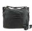 8852 black real leather ladies handbag