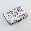 Aluminum Card Wallets/Printing Design/ Flower