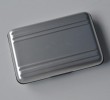 Aluminum Memory Card Case Silver,Slim Design