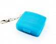 Plastic Security Memory Cards Case/2 CF,4SD