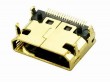 Mini HDMI Female 19pin SMT+DIP Connector