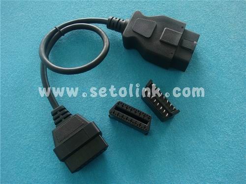 OBDII 16PIN MALE TO FEMALE CABLE