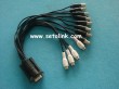DB15PIN MALE TO RCAX4BNCX8 CABLE