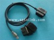 OBDII 16PIN TO 8PIN CRYSTAL CABLE