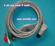 6 Pin ECG cable 5 Leads