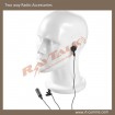 3 wire earpiece with Microphone for two way radio