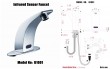 Sensor Faucet, automatic faucet ,tap B1001