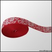 Red Jacquard Webbing