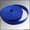 blue polypropylene webbing
