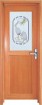 PVC casement room door