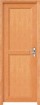 UPVC full panel door in beech wood grain