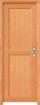 UPVC full panel door in beech wood grain