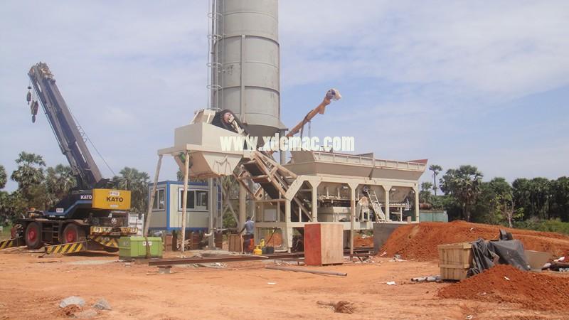 YWBS series Mobile Soil Mixing plant