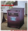 Wooden infrared heater