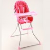 lovely pink baby high chair