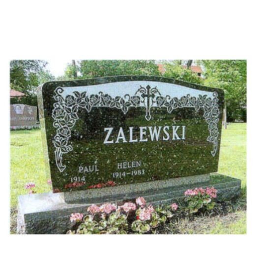 American Style Granite/Marble Tombstone