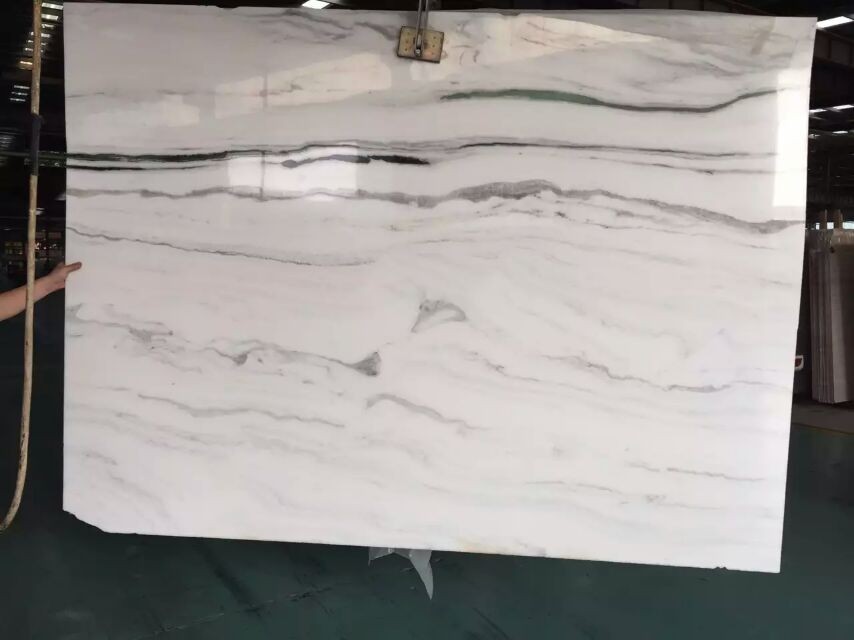 Prefab White Marble Stone Kitchen Benchtop