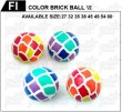 COLOR BRICK BALL 7
