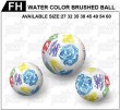 WATER COLOR BRUSHED BALL