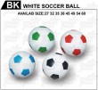 WHITE SOCCER BALL