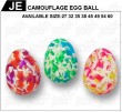 CAMOUFLAGE EGG BALL