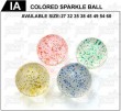 COLORED SPARKLE BALL