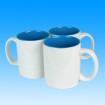 11oz Blank Coated Two-Tone Mug Inner Light Blue